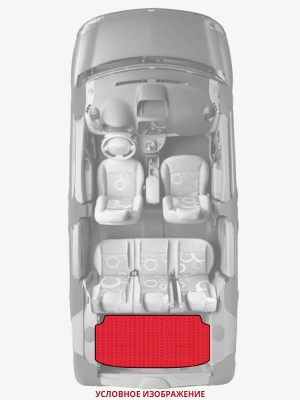 ЭВА коврики «Queen Lux» багажник для Nissan AD